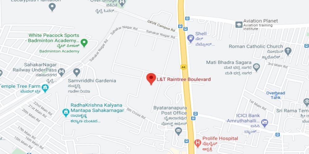 L &T Raintree Boulevard Hebbal Bangalore-LOCATION MAP.jpg